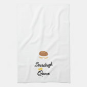Theemandoek voor de Sourdough Queen Theedoek (Verticaal)