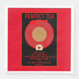 Theemuur Art Poster Print Servet