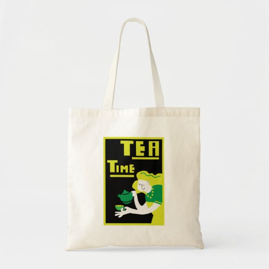 Theemuur Art Poster Print Tote Bag (Voorkant)