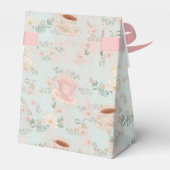 Theeontbijt in Shabby Chic-stijl Bedankdoosjes (Achterkant)