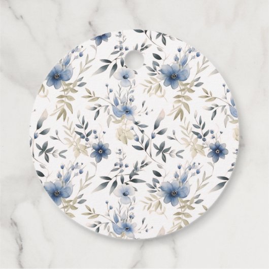 Theepartij Bruids douche Bedankjes Labels (Achterkant)