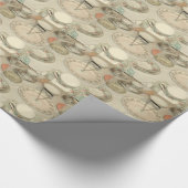  theepartij china tea set shabby chic cadeaupapier (Hoek)