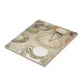  theepartij china tea set shabby chic tegeltje (Zijkant)