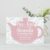 Theepartij Doodle Whimisisch Kaart (Staand voorkant)