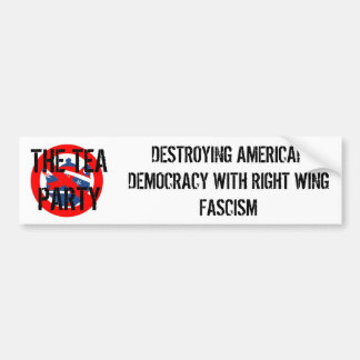 THEEPARTIJ-FASCISME BUMPERSTICKER