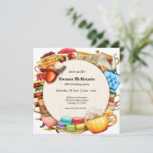 Theepartij Kaart (Staand voorkant)