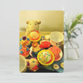 Theepartij Kaart (Staand voorkant)