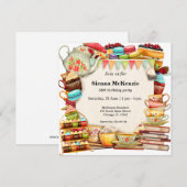 Theepartij Kaart (Voorkant / Achterkant)