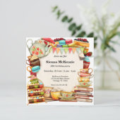 Theepartij Kaart (Staand voorkant)