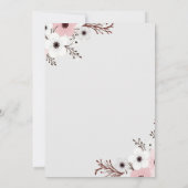 theepartij voor de bruid kaart (Achterkant)