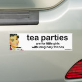 theepartijen bumpersticker (Op auto)
