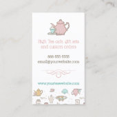 Theepatroon High Tea Visitekaartje (Voorkant)