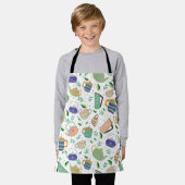 theepatroon schort (Gedragen)