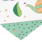 theepatroon tafelkleed (Gekanteld)