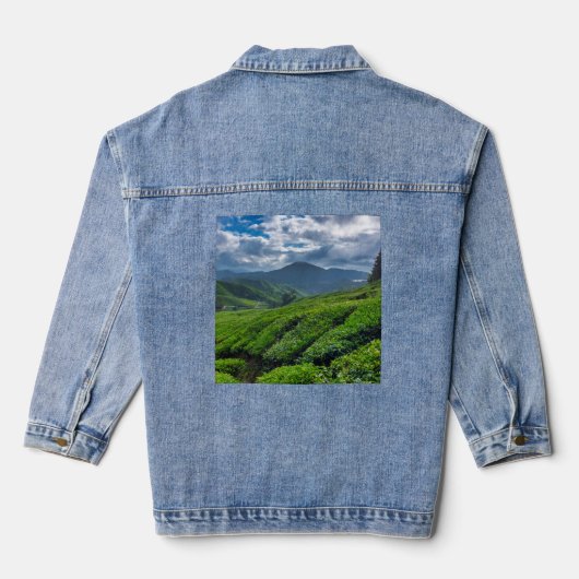 Theeplantage Cameron Highlands Denim Jacket (Achterkant)
