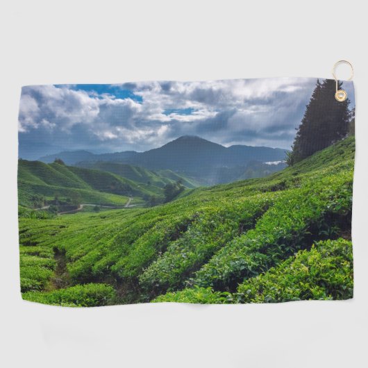 Theeplantage Cameron Highlands Golfhanddoek (Horizontaal)