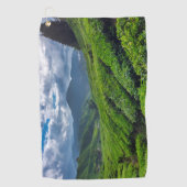 Theeplantage Cameron Highlands Golfhanddoek (Voorkant)