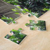 theeplantage werkend legpuzzel (Zijkant)