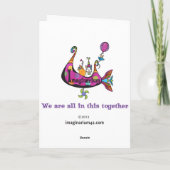 theepot ballon Kaart (Achterkant)