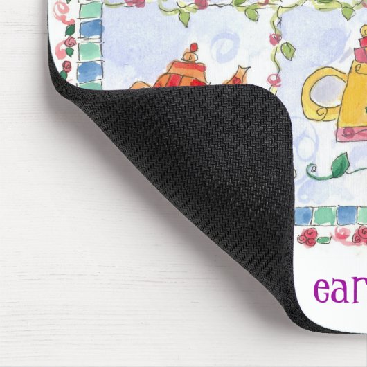 Theepot Bloem Sampler Kamille Muismat (Hoek)