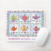 Theepot Bloem Sampler Kamille Muismat (Met muis)