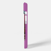  theepot bloemen orchidee Paarse, naam, Case-Mate iPhone Case (Achterkant / Links)