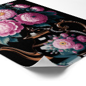 Theepot & Bloom Muurkunst Poster (Hoek)