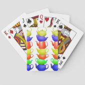 Theepot collectie pokerkaarten (Achterkant)
