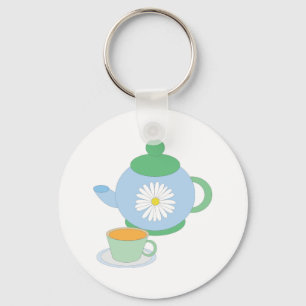 Theepot en cup sleutelhanger