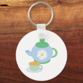 Theepot en cup sleutelhanger (Voorkant)