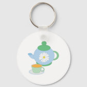 Theepot en cup sleutelhanger (Achterkant)