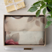  Theepot en Red Rose Floral Tea Party Tissuepapier (Geschenk)