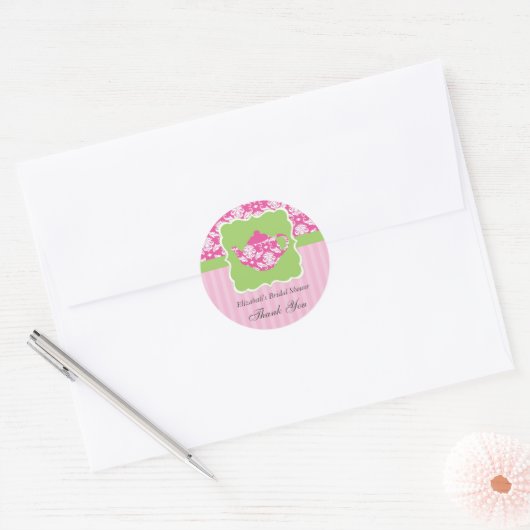 Theepot Favor Seal Sticker (Envelop)