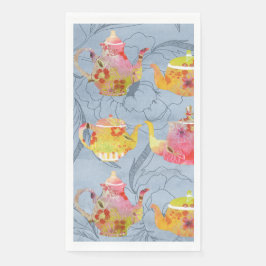 Theepot gastendoek servet