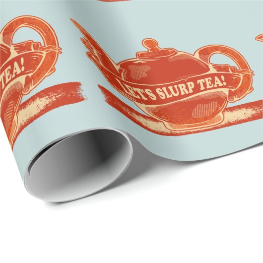 Theepot Grappige Drink Thee Cadeaupapier (Rol Hoek)