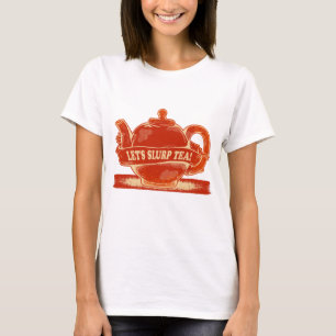 Theepot Grappige Drink Thee T-shirt