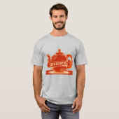Theepot Grappige Drink Thee T-shirt (Voorkant volledig)