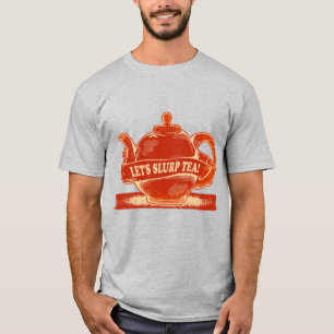Theepot Grappige Drink Thee T-shirt