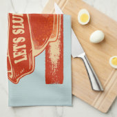 Theepot Grappige Drink Thee Theedoek (Quarter Fold)