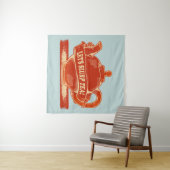 Theepot Grappige Drink Thee Wandkleed (In Situ (horizontaal))