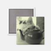 Theepot kussen magneet (Voorkant / Achterkant)