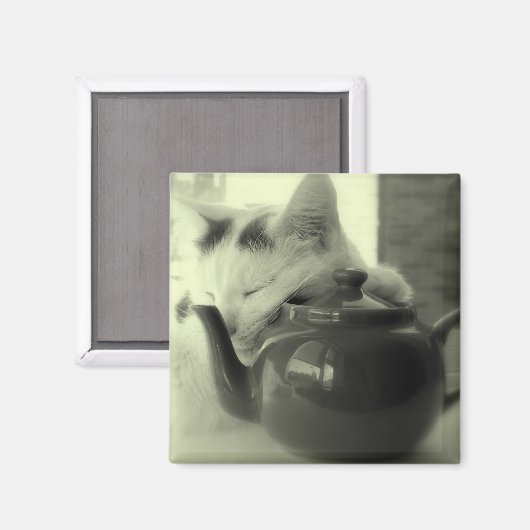 Theepot kussen magneet (Voorkant / Achterkant)