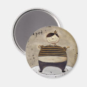 theepot magneet (Voorkant / Achterkant)