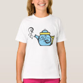Theepot Meisjes T-shirt (Voorkant)