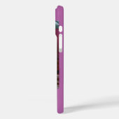 theepot met bloemen, Paars, orchidee, naam Case-Mate iPhone Case (Achterkant / Links)