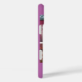theepot met bloemen, Paars, orchidee, naam Case-Mate iPhone Case (Achterkant / Rechts)