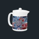 Theepot met Franse kleuren Design<br><div class="desc">Voeg een vleugje Franse elegantie toe aan uw theetijd met onze exclusieve theepot met een modern abstract ontwerp in de levendige kleuren van Frankrijk! Deze theepot is gemaakt om zowel stijl als functie te combineren en is meer dan alleen een vat voor het brouwen van thee; het is een viering...</div>