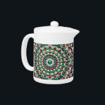 Theepot met Italiaanse kleuren Design<br><div class="desc">Voeg een vleugje Italiaanse charme toe aan uw theetijd met onze elegante theepot met een Italiaans kleurenontwerp, versterkt met kostbare glinsterende edelstenen hoogtepunten en een fascinerend 3D-levendig effect! Deze theepot is meer dan alleen een praktisch item; het is een viering van de rijke cultuur en het levendige ontwerp van Italië....</div>