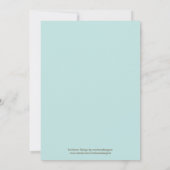  theepot met Rozen en loopvlakgrens Kaart (Achterkant)