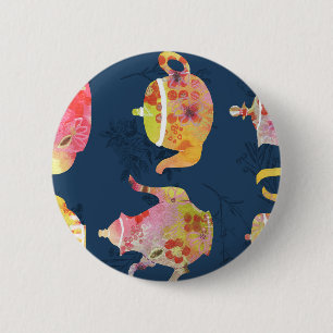 Theepot obsessie ronde button 5,7 cm